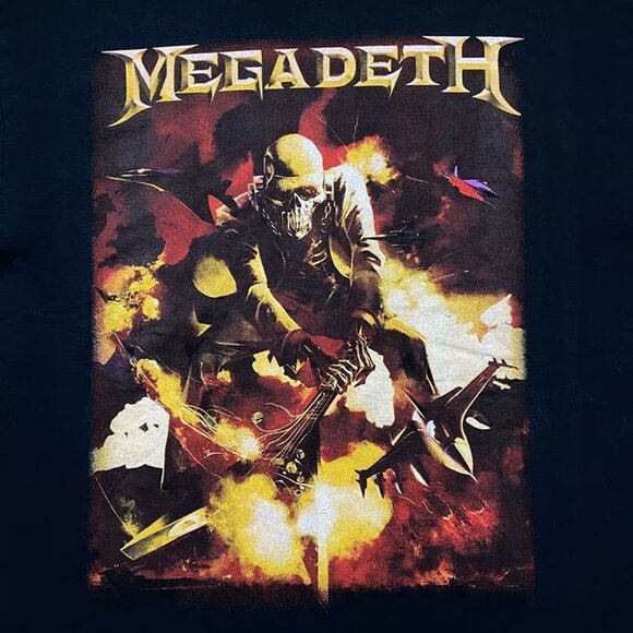 Megadeth Peace Sells But Who's Buying Heavy Metal Band Tee L